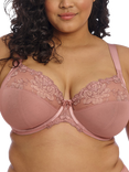 Elomi Teagan Underwired Plunge Bra, Rose