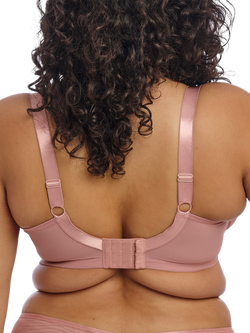 Elomi Teagan Underwired Plunge Bra, Rose - view 2, Rose