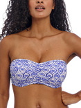 Freya Ocean Breeze Bandeau Bikini Top, Blue