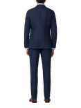 Hackett London Linen Suit, Navy