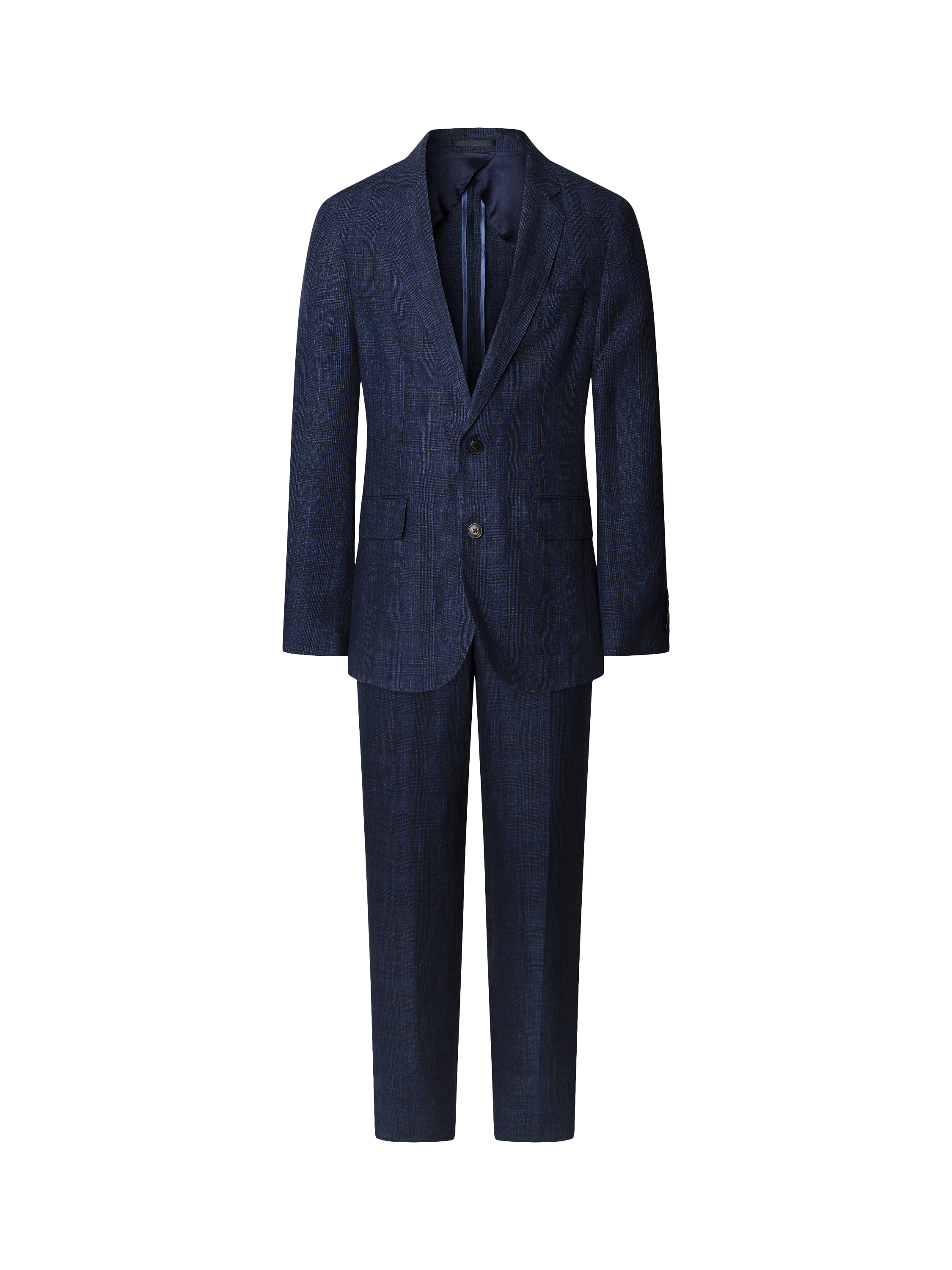 Product image 8 of 8, which shows Hackett London Linen Suit, Navy, 36