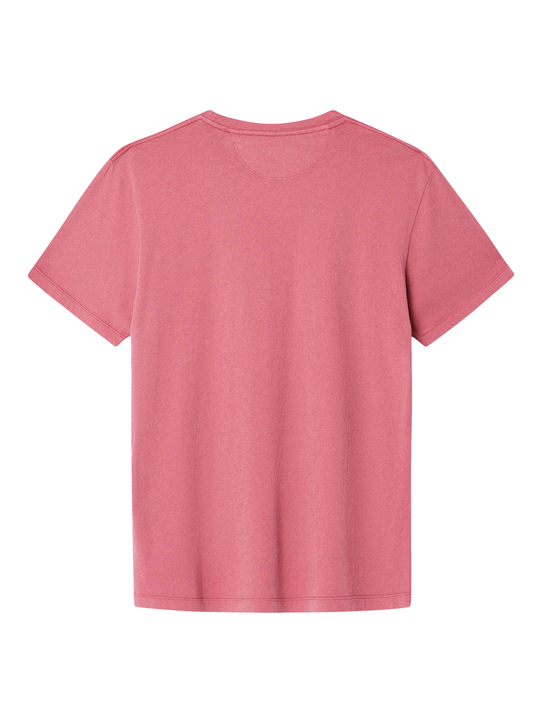 Product image 6 of 6, which shows Hackett London Cotton Classic Fit Short Sleeve T-Shirt, Old Rose Pink, XS