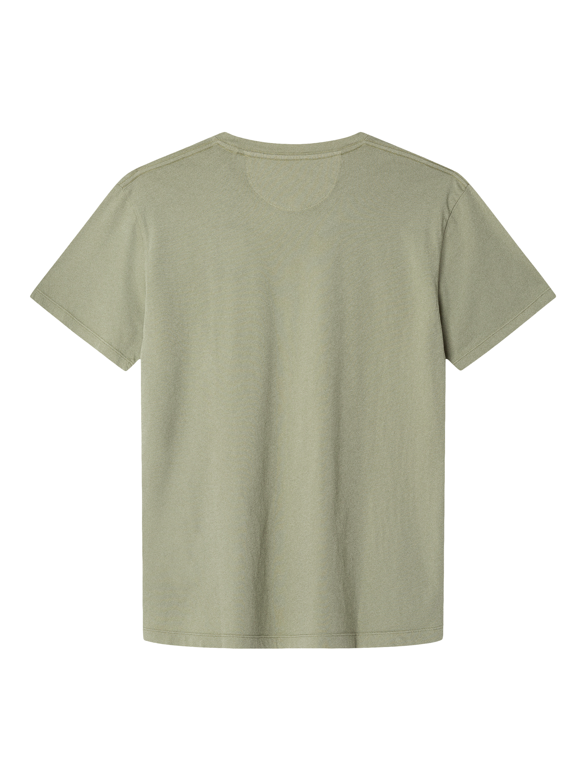 Product image 6 of 6, which shows Hackett London Cotton Classic Fit Short Sleeve T-Shirt, Sage Green, XS