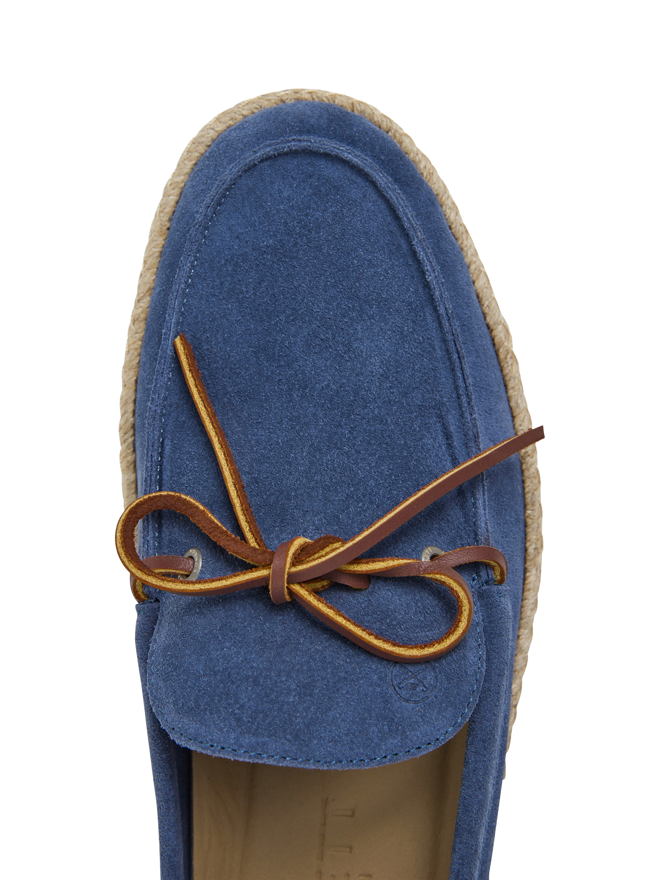 Product image 5 of 6, which shows Hackett London Suede Boat Espadrilles, Union Blue, 6