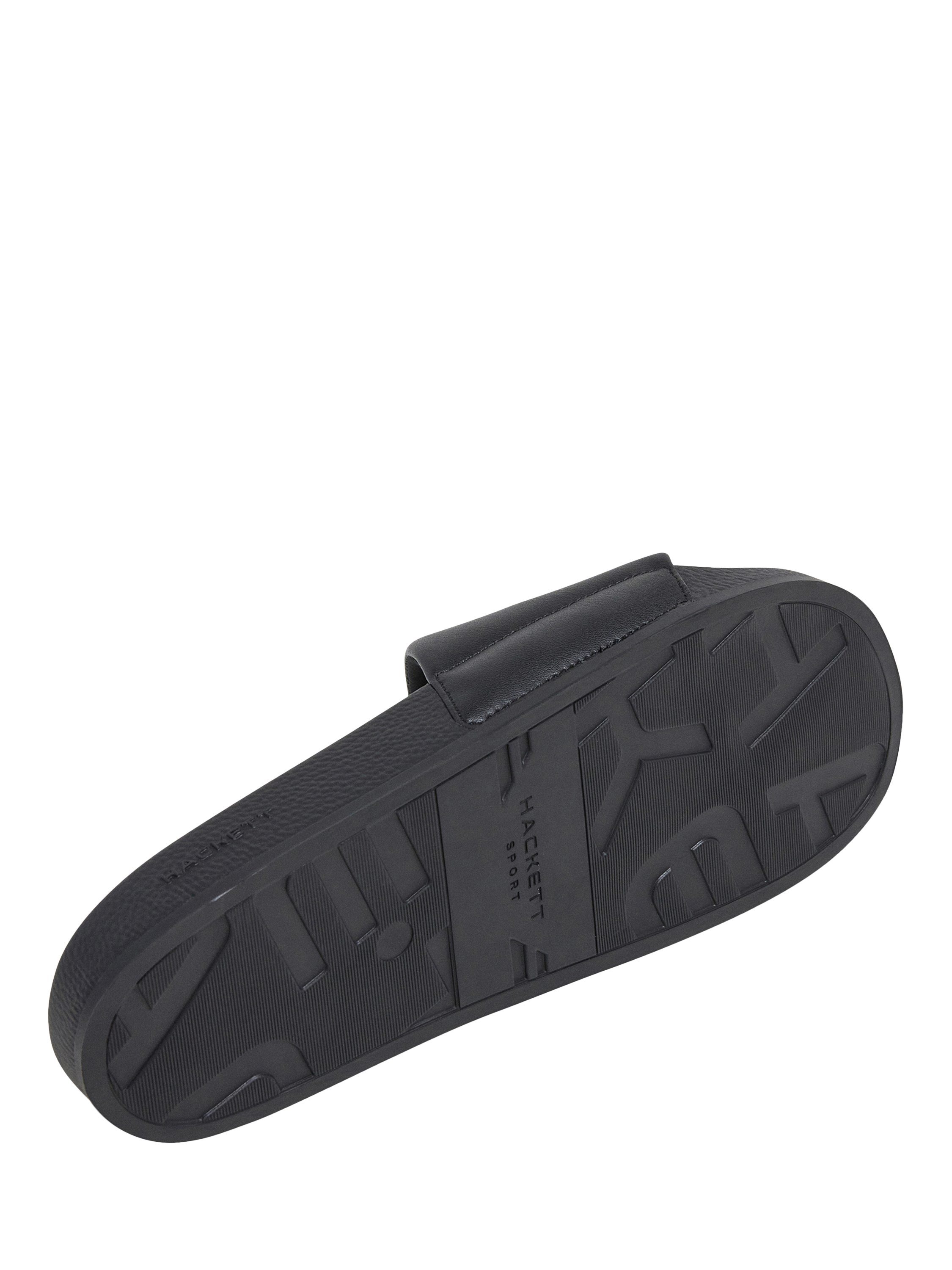 Product image 5 of 5, which shows Hackett London Logo Sliders, Black, 11