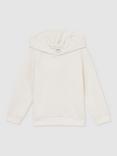 Reiss Kids' Fabien Hoodie, Off White