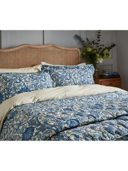 Morris & Co. Pink and Rose Duvet Cover Set - view 2, Multi