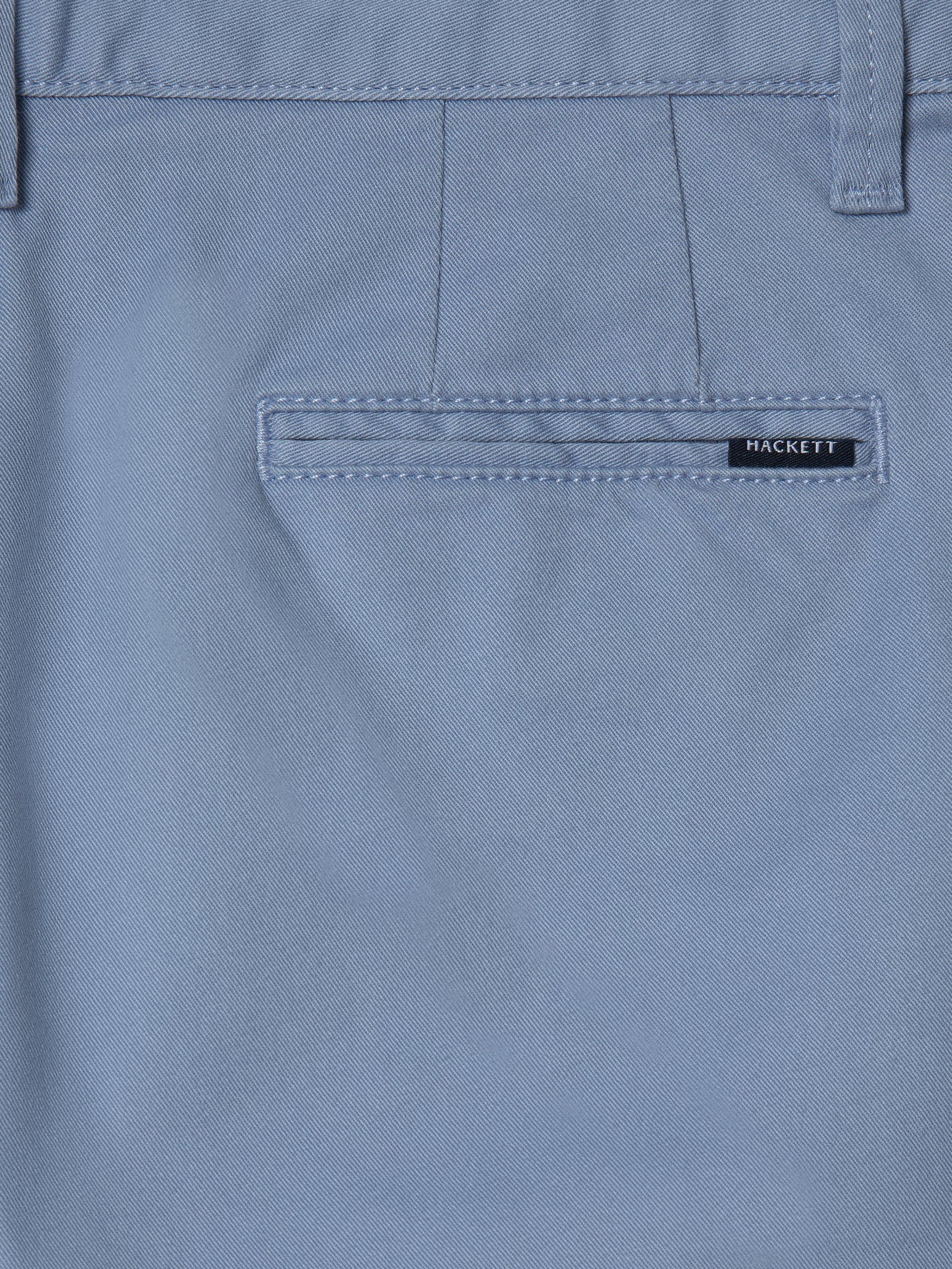 Product image 4 of 4, which shows Hackett London Kids' Cotton Twill Regular Fit Chino Shorts, Spa Blue, 2 years