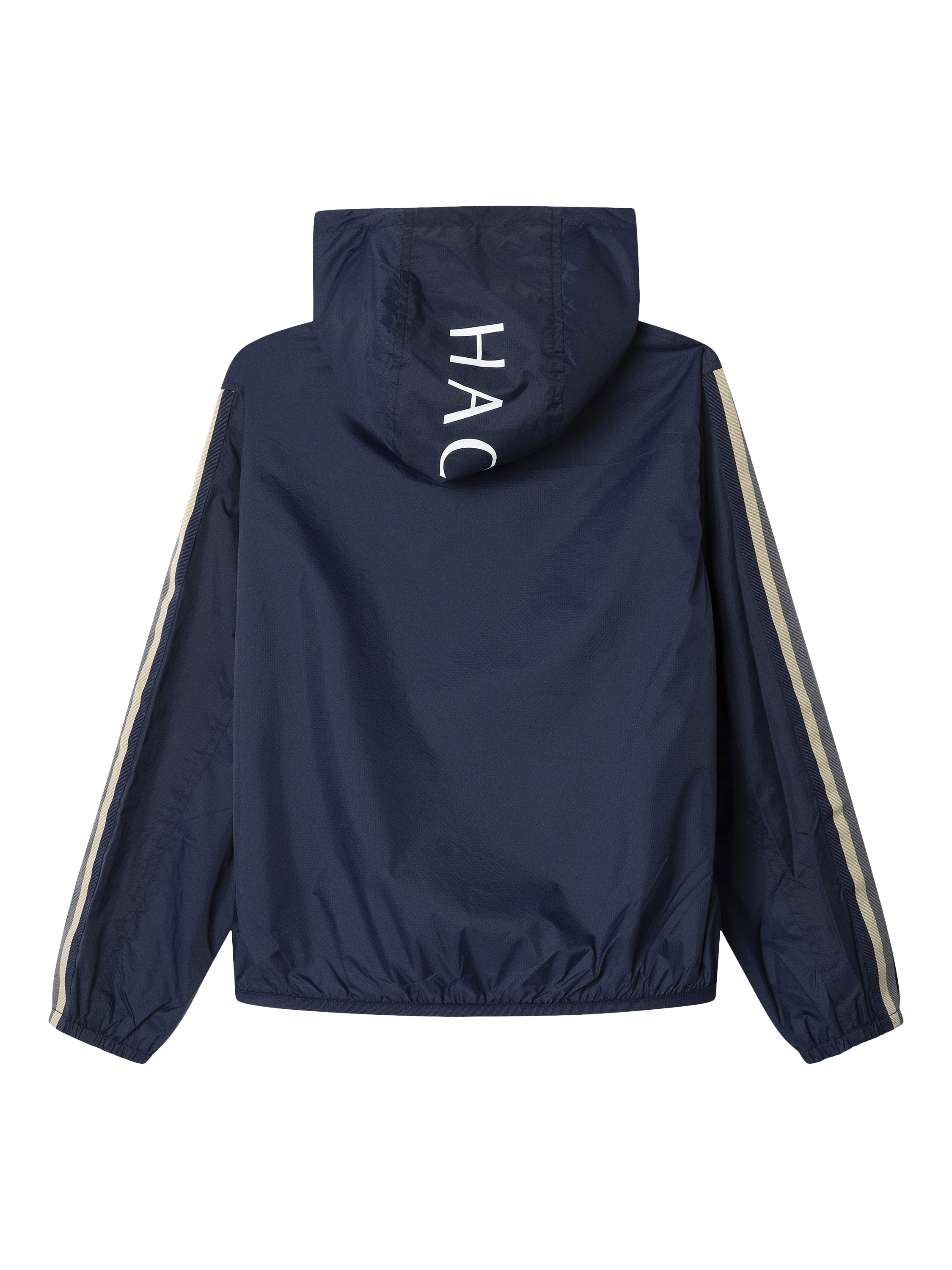 Product image 2 of 4, which shows Hackett London Kids' Summer Blouson Showerproof Jacket, Ink Blue, 15 years