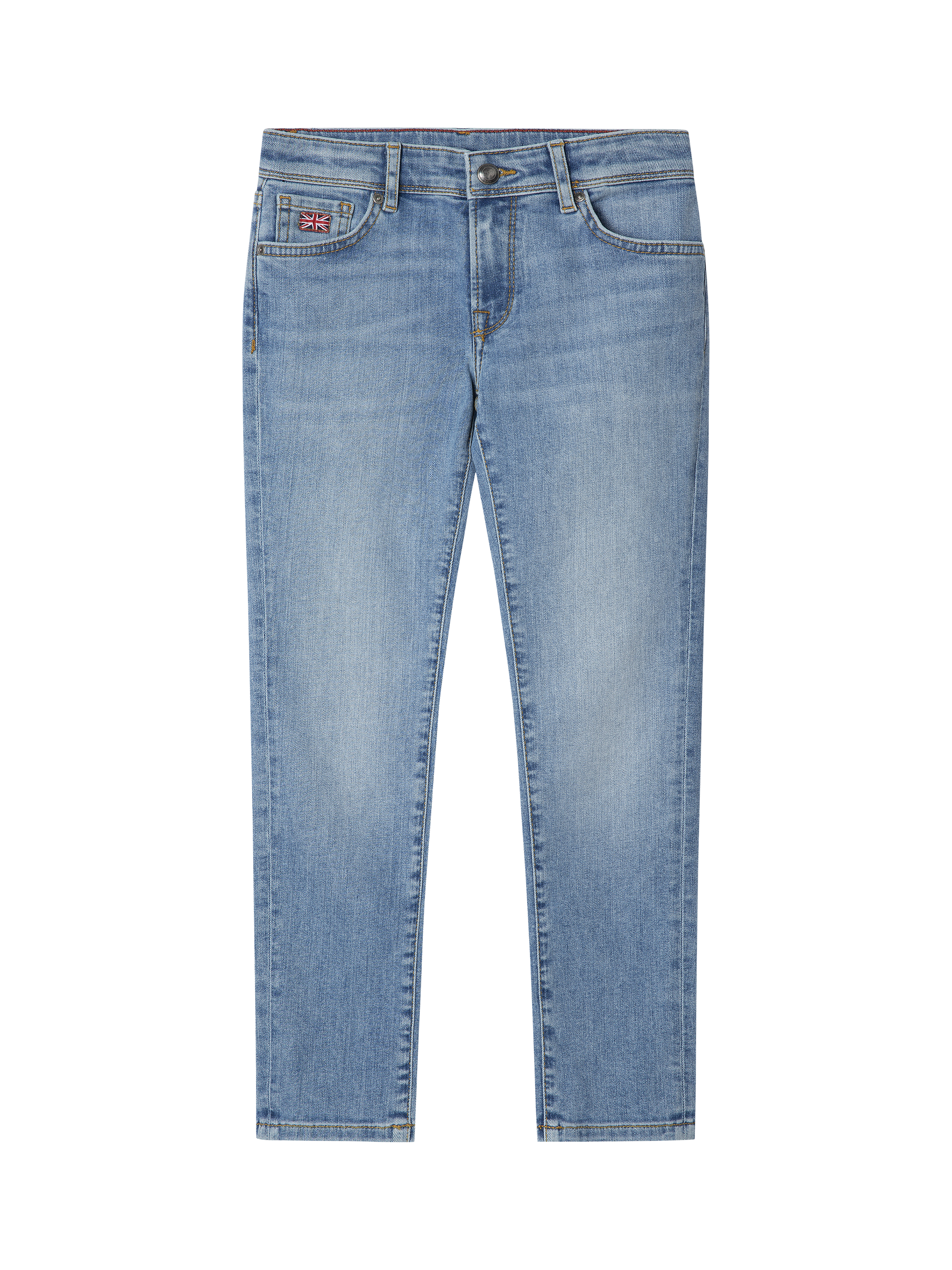 Product image 1 of 4, which shows Hackett London Kids' Slim Fit Jeans, Denim, 2 years