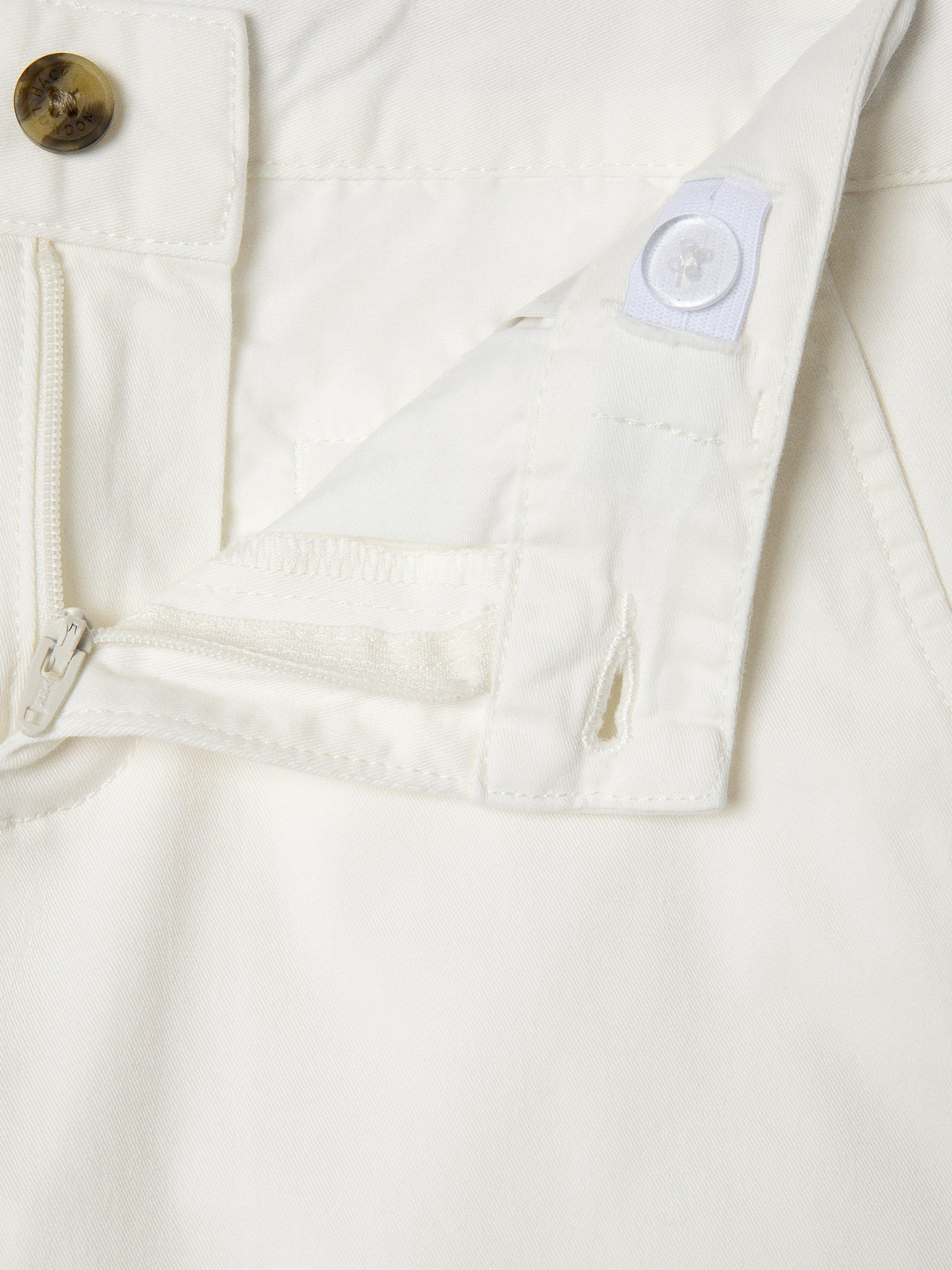 Product image 3 of 4, which shows Hackett London Kids' Cotton Twill Chino Trousers, Off White, 2 years