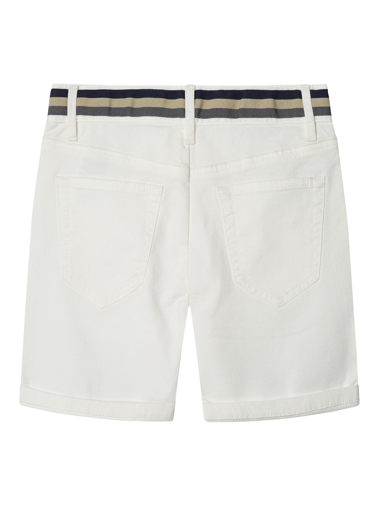 Product image 2 of 4, which shows Hackett London Kids' Cotton Chino Short, Optic White, 2 years