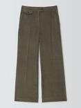 John Lewis Straight Leg Corduroy Trousers, Khaki