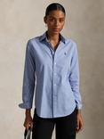 Polo Ralph Lauren Stretch Slim Fit Long Sleeve Shirt, Dark Royal