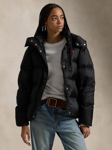 Polo Ralph Lauren Water Repellent Quilted Down Jacket, Polo Black - view 2, Polo Black