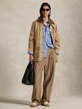 Polo Ralph Lauren Woven Denim Field Jacket, Beige