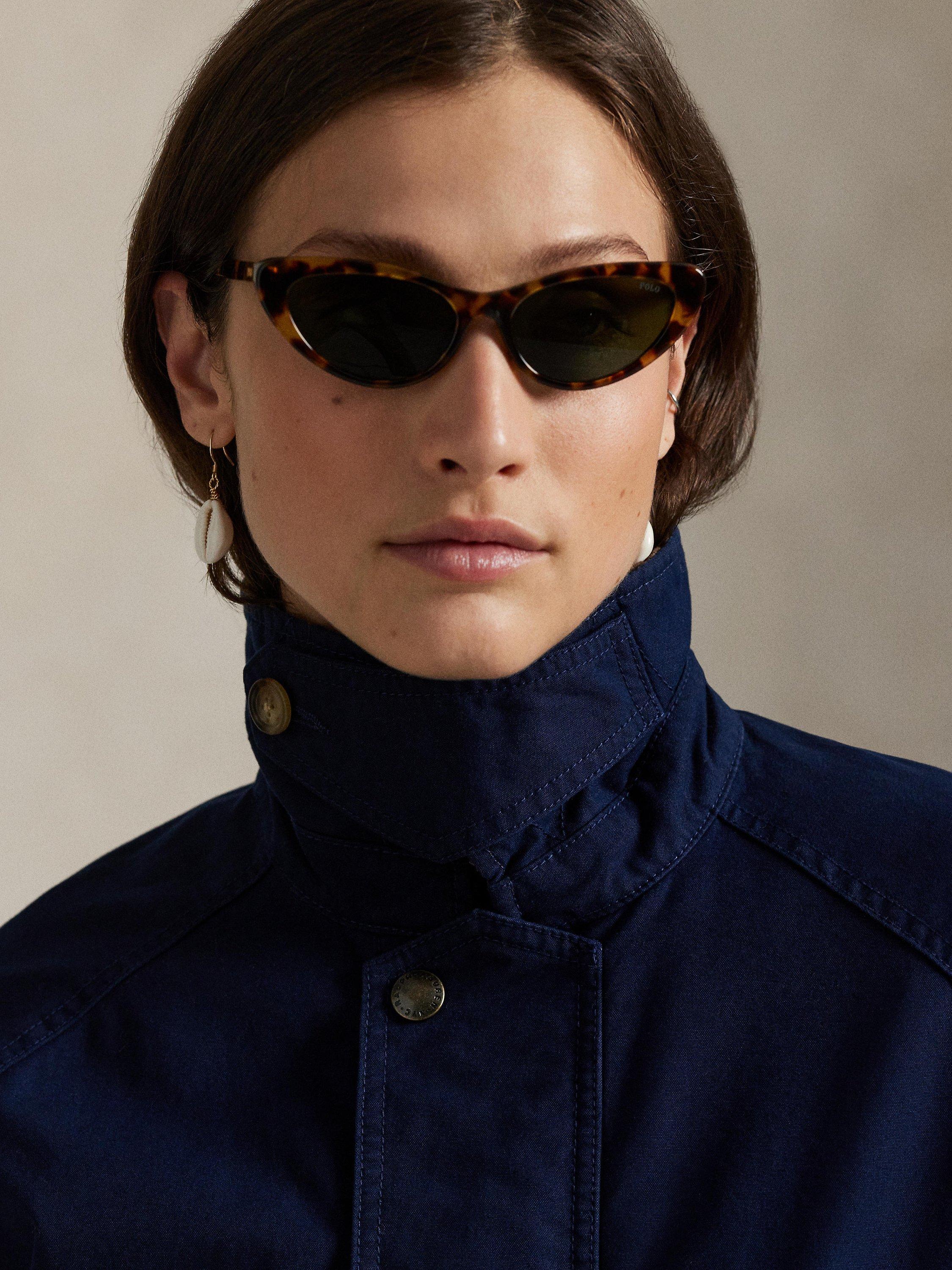 Product image 4 of 5, which shows Ralph Lauren Cotton Aviator Field Jacket, Navy, XL