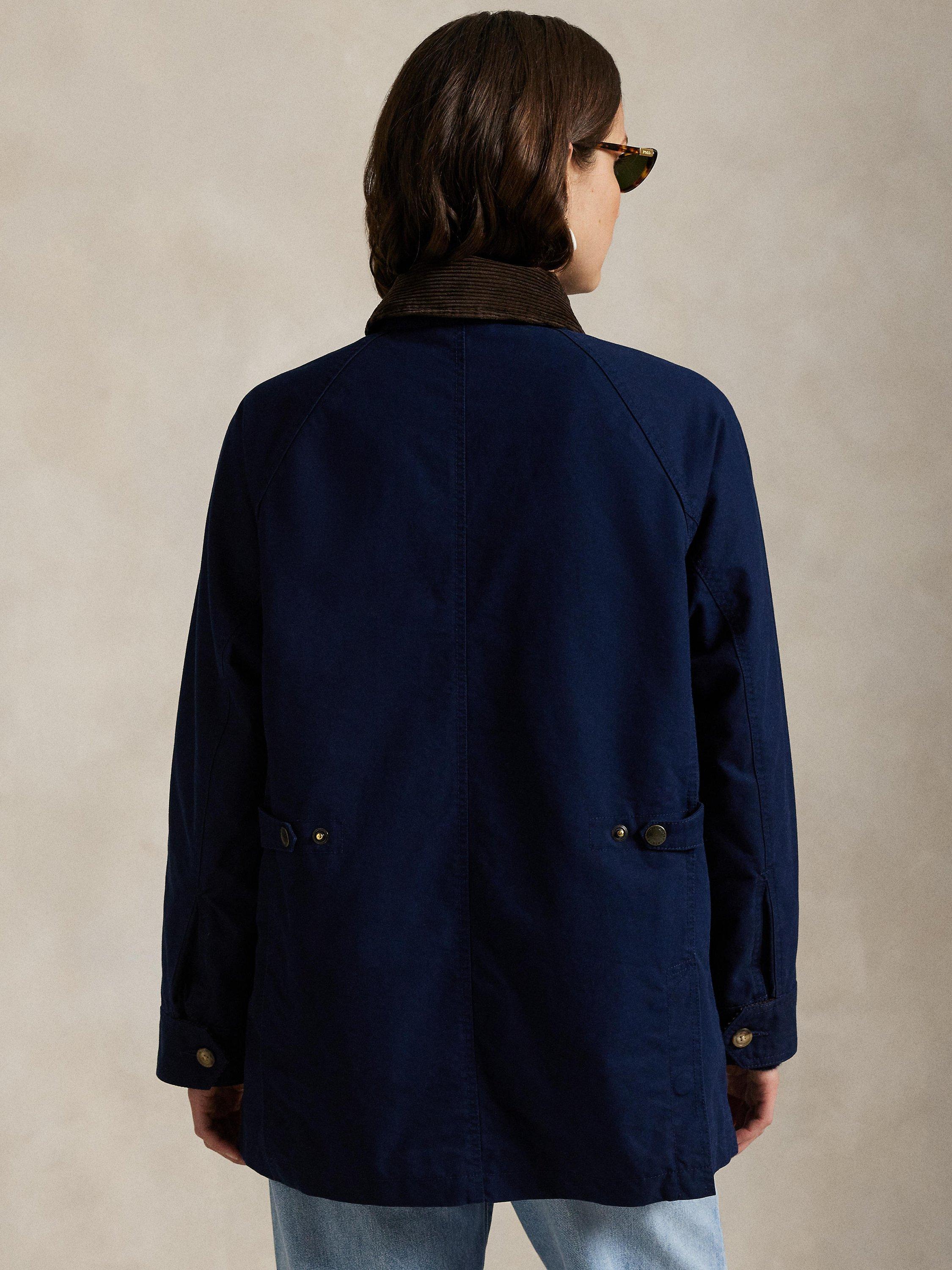 Product image 5 of 5, which shows Ralph Lauren Cotton Aviator Field Jacket, Navy, XL