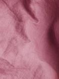 Piglet in Bed Linen Fitted Sheet, Raspberry