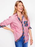 Boden Sadie Cotton Stripe Relaxed Fit Shirt, Multi