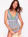 Boden Porto Tankini Top, Multi