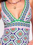 Boden Porto Tankini Top, Multi