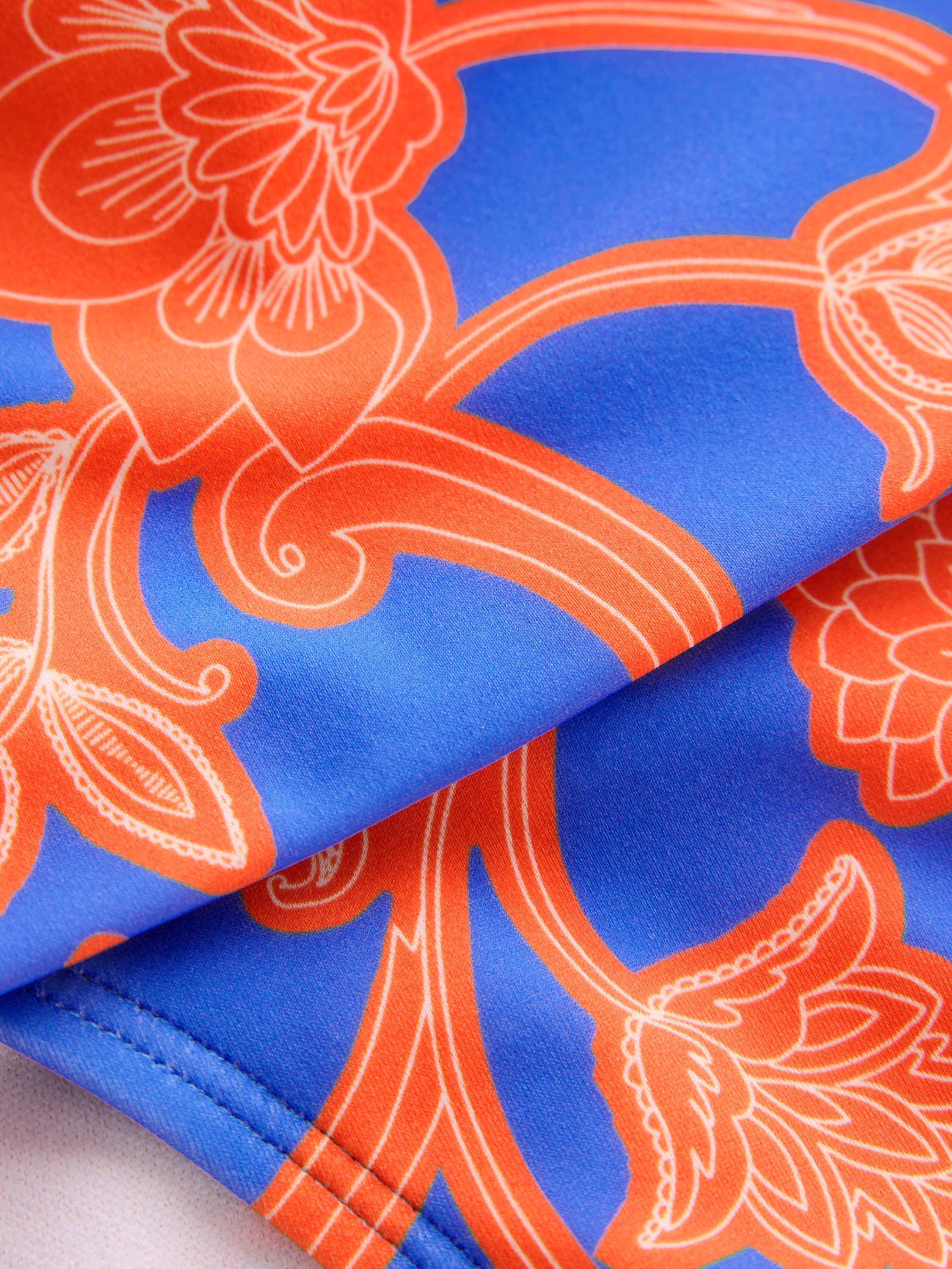 Product image 7 of 7, which shows Boden Levanzo Fold Bikini Bottoms, Multi, 12