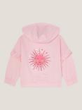 Monsoon Kids' Sun Zip-Up Hoodie, Pink