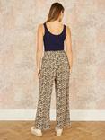 Yumi Scallop Trim Knit Vest Top, Navy