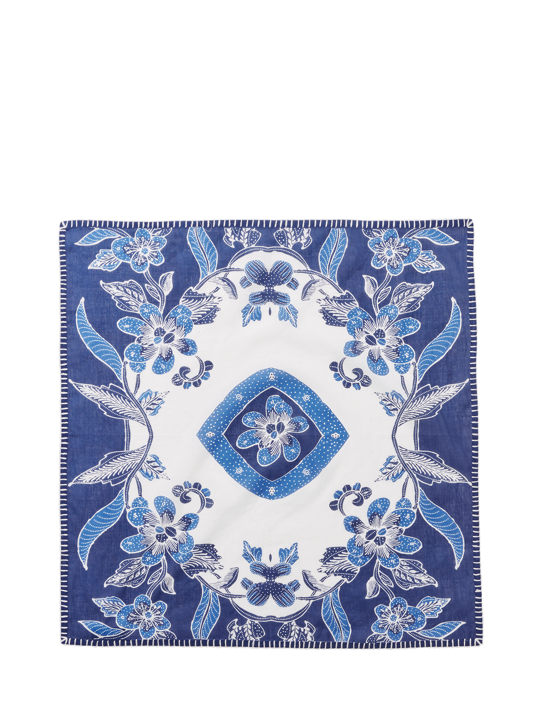 Lollys Laundry Moon Floral Scarf, Blue