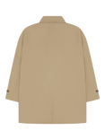 Uskees Mid Length Car Coat, Beige