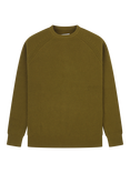 Uskees 7013 Wool Blend Raglan Sleeve Crew Neck Jumper