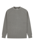 Uskees 7013 Wool Blend Raglan Sleeve Crew Neck Jumper