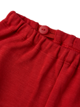 Polarn O. Pyret Baby Organic Cotton Shorts, Red