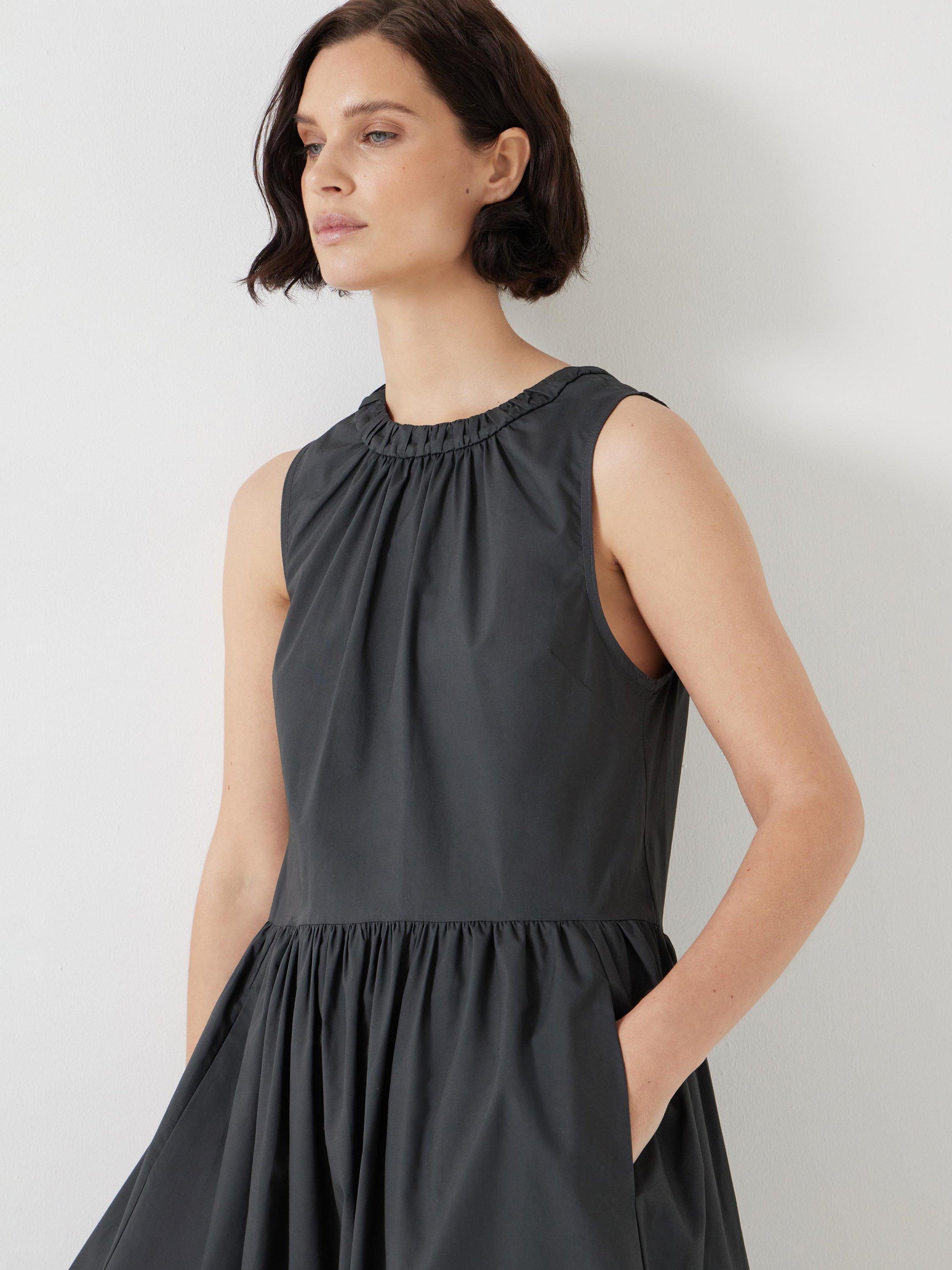 Product image 2 of 5, which shows HUSH Sleeveless Maxi Dress, Washed Black, 6R