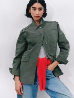 HUSH Utility Jacket, Khaki Green, Khaki Green