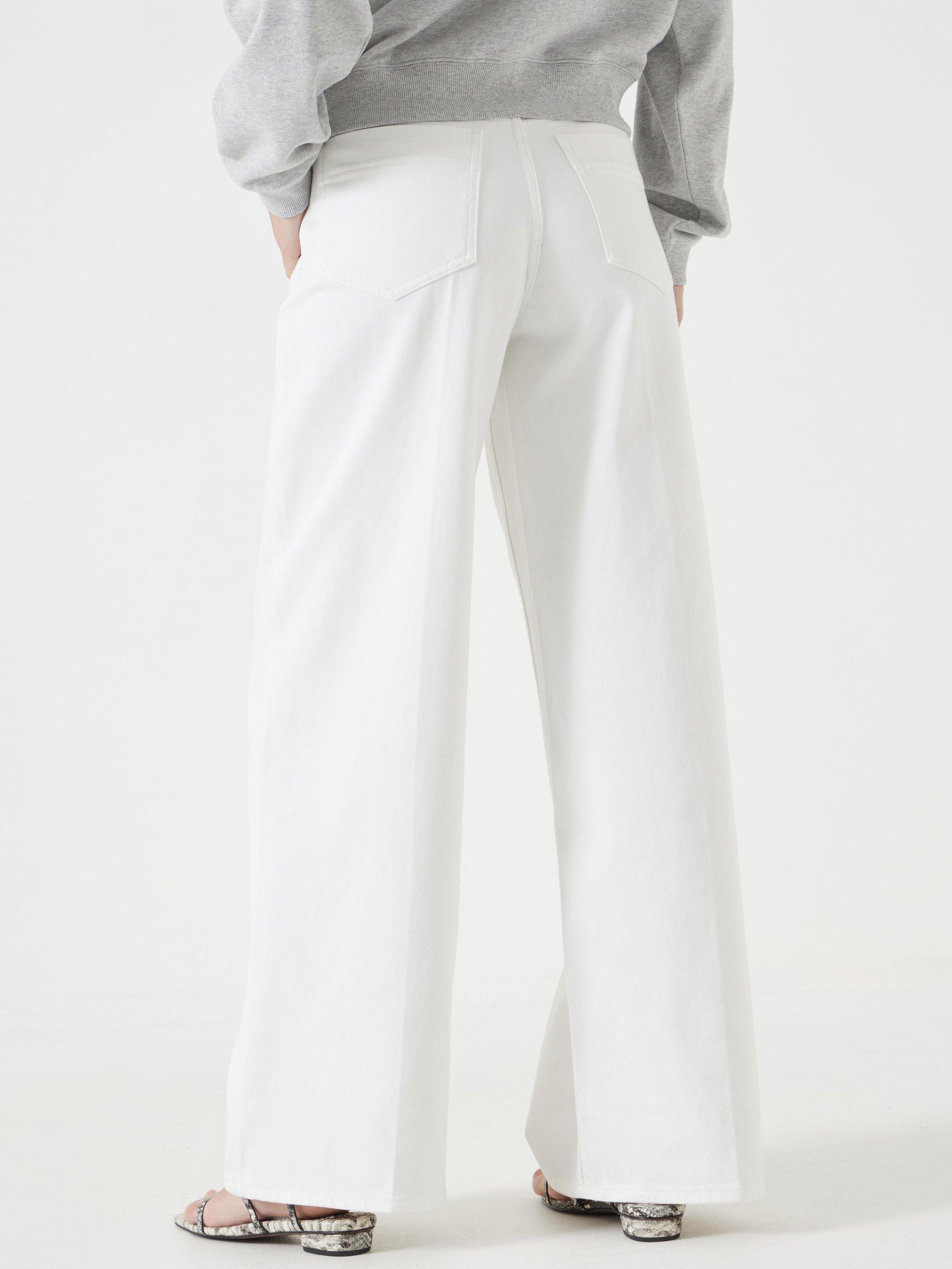 Product image 3 of 6, which shows HUSH Nessa Jeans, White, 10R