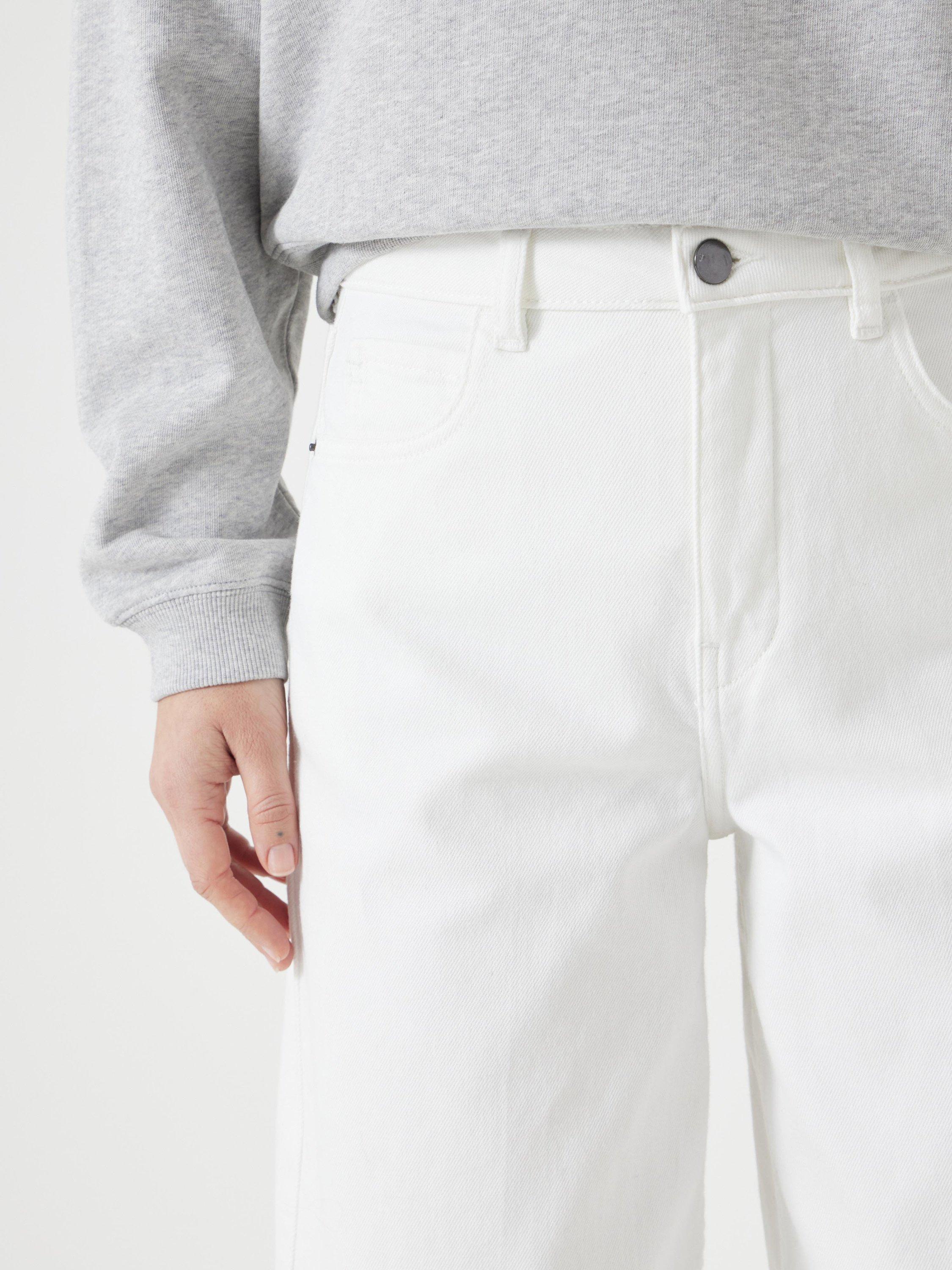 Product image 5 of 6, which shows HUSH Nessa Jeans, White, 10R