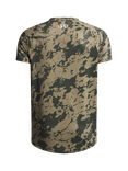 Under Armour Kids' Short Sleeved Camouflage Tech T-Shirt, Marine Green
