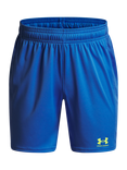 Under Armour Kids' Challenger Shorts, Blue/Yellow