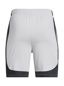 Under Armour Kids' Elasticated Tech Shorts, Gray/Black - view 2, Gray/Black