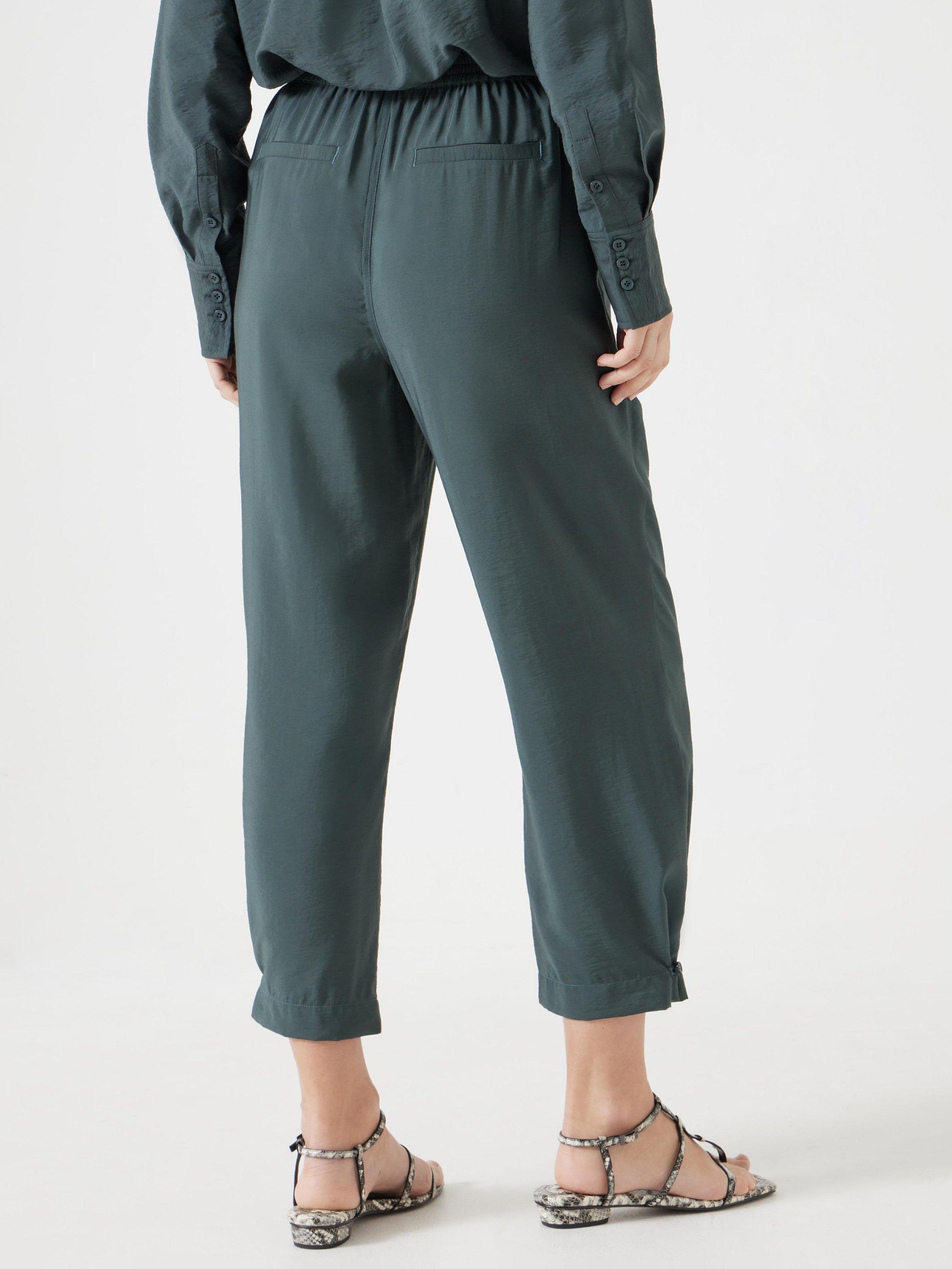 Product image 3 of 6, which shows HUSH Air Flow Trousers, Washed Dark Green, 4R