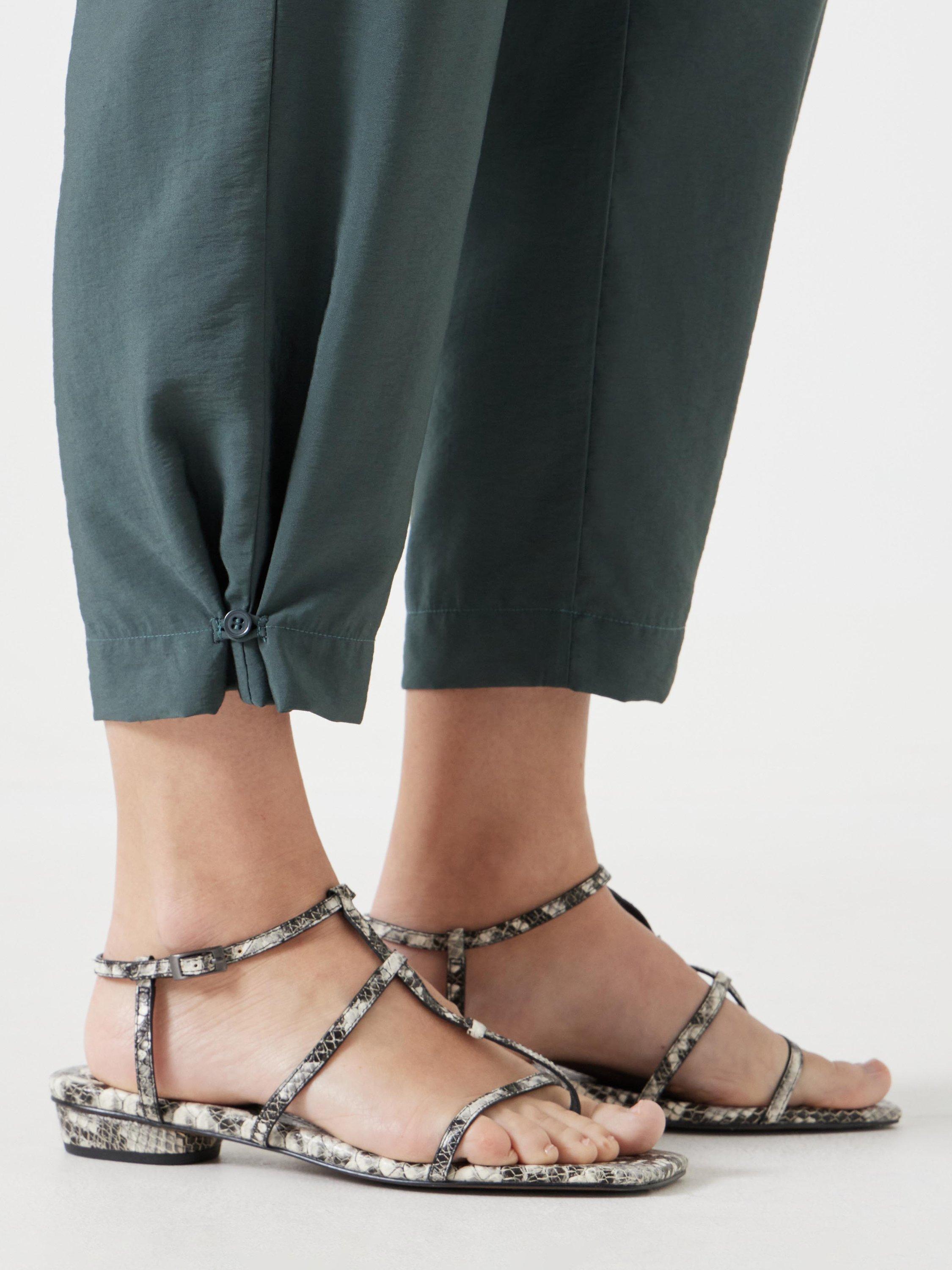 Product image 6 of 6, which shows HUSH Air Flow Trousers, Washed Dark Green, 4R