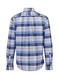 GANT Cotton Check Oxford Shirt, Light Blue