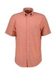GANT Cotton Poplin Regular Fit Shirt, Deep Orange
