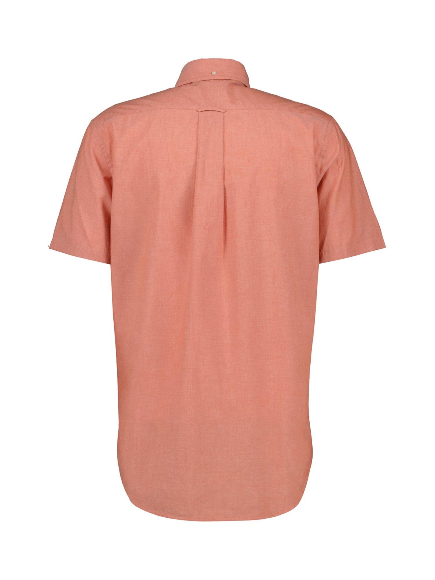 Product image 2 of 2, which shows GANT Cotton Poplin Regular Fit Shirt, Deep Orange, S