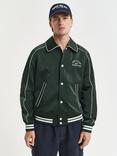 GANT Varsity Jacket, Tartan Green