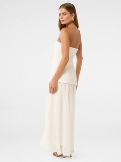Forever New Alexis Sheer Midi Dress, Cream - view 2, Cream