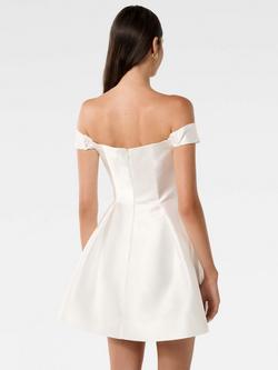 Forever New Annie A-Line Mini Dress, Ivory - view 2, Ivory