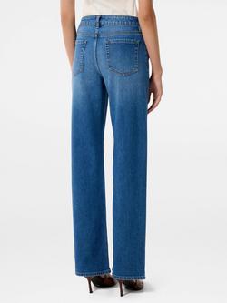Forever New Skyla Straight Jeans, Mid Wash - view 2, Mid Wash